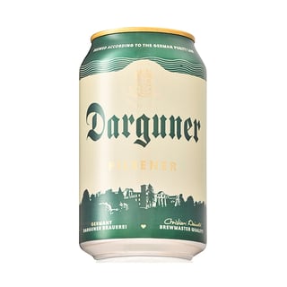 Cerveza Darguner Lager Lata 330cc