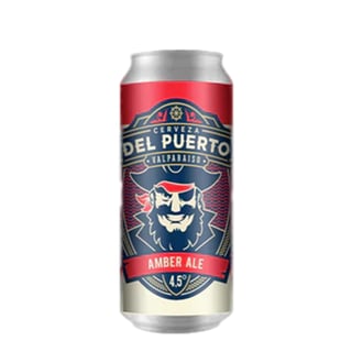 Cerveza Del Puerto Amber Ale Lata 473cc