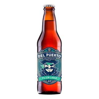 Cerveza del Puerto Pilsen Lager Botellín 330 cc 4.5° GL