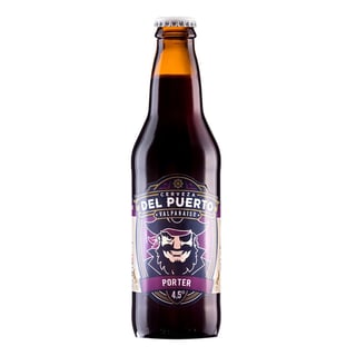 Cerveza Del Puerto Porter en Botella 330cc
