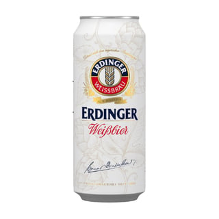 Cerveza Erdinger Weissbier 5,3˚ - Lata 500cc