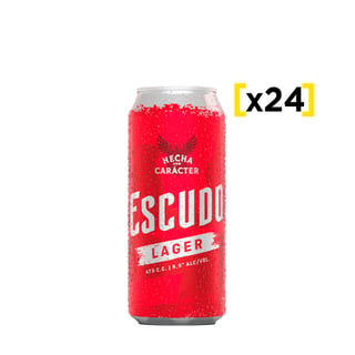 Cerveza Escudo Lata 470 Cc X24