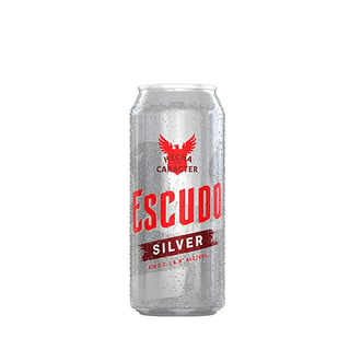 Cerveza Escudo Silver Lata 470cc (24 Unidades)