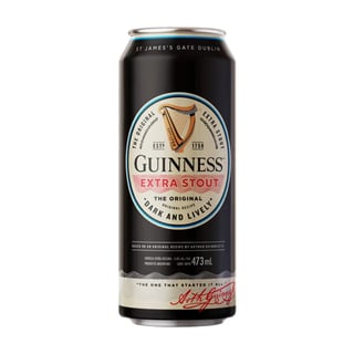 Cerveza Guinness Extra Stout 5˚ - Lata 473cc