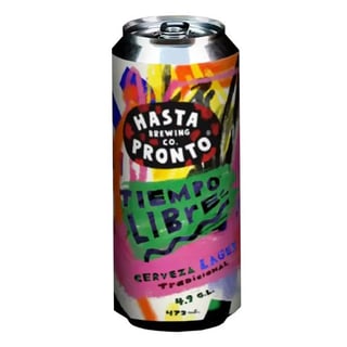 "Cerveza Hasta Pronto Tiempo Libre 473cc 4