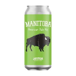 Cerveza Jester Manitoba American Pale Ale 5,2˚ - Lata 473cc