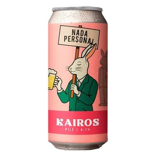 Cerveza Kairos Nada Personal Pils 473cc