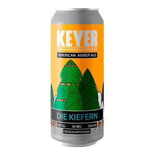 Cerveza Keyer Die Kiefern American Amber Ale Lata 473cc