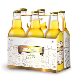 "Cerveza Kunstmann Lager Blanc 4