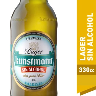 Cerveza Kunstmann Lager - Sin Alcohol Botella 330cc