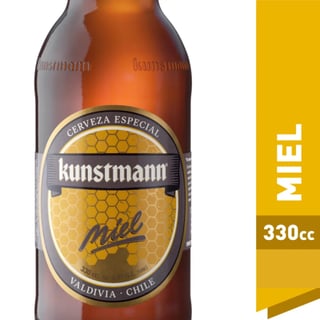 Cerveza Kunstmann - Miel - Botella 330cc
