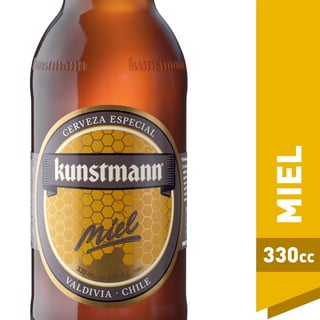 Cerveza Kunstmann miel long neck 330 cc