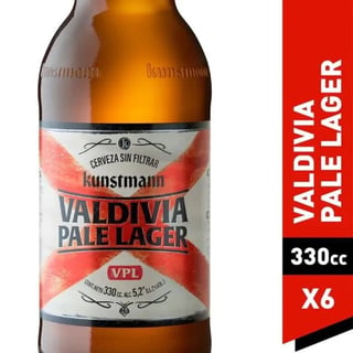 Cerveza Kunstmann Valdivia pale lager botella 6 un de 330 cc