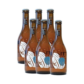 Cerveza La Montaña Lager Botella 330cc X6