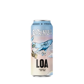 Cerveza Loa Entrenubes Pale Lager Lata 470cc