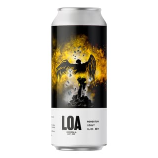 Cerveza Loa Momentum Stout 6° - Lata 470cc
