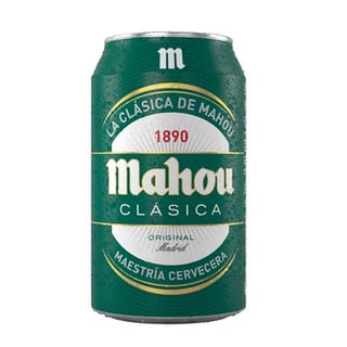 Cerveza Mahou Clásica Lata 330 Cc