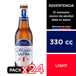 Cerveza Michelob Ultra 4,2° 24 X 330 Cc.