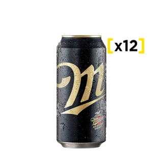 Cerveza Miller Lata 473cc X12