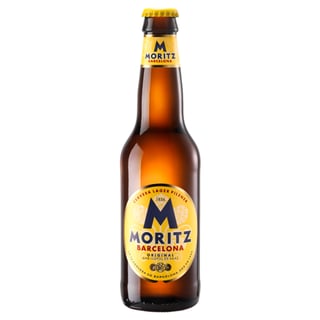 Cerveza Moritz Lager Botella 330cc