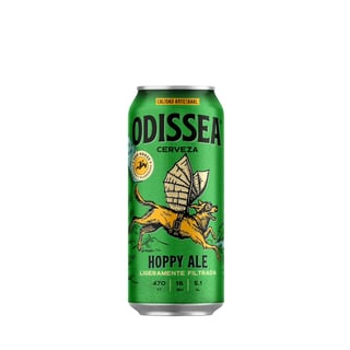 Cerveza Odissea Hoppy Ale 470cc (24 unidades)