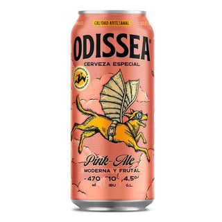 Cerveza Odissea Pink Lata 470cc.