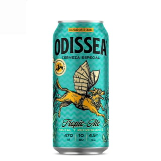 Cerveza Odissea Tropic Ale Lata 470ml