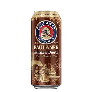 Cerveza Paulane Weissbier Dunke Lata 500cc