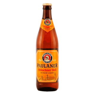 Cerveza Paulaner Münchener Hell Botellin 500cc