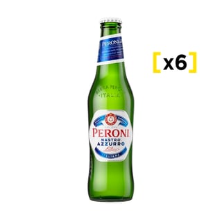Cerveza Peroni Botella 330cc X6