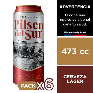 "Cerveza Pilsen Del Sur 4