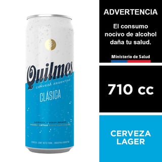 Cerveza Quilmes 4,9° 710 Cc.