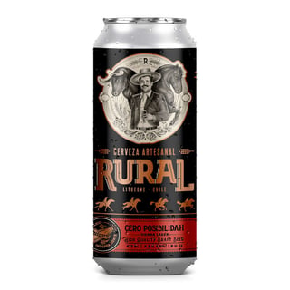 Cerveza Rural Cero Posibilidah Lata 473cc 5,6°alc.