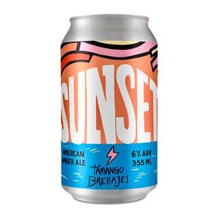 Cerveza Tamango Sunset Lata 355 Cc
