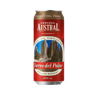 Cerveza torres del paine Austral lata 470 cc