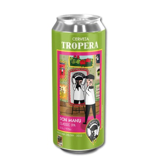Cerveza Tropera Don Manu Classic IPA 5,7° 473cc