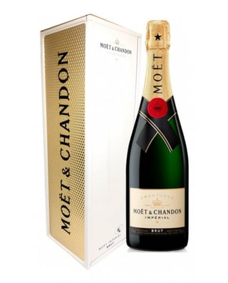 Champagne Moet & Chandon Brut - Imperial Metalic Case 750ml