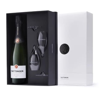 Champagne Taittinger Brut Reserve + 2 Copas