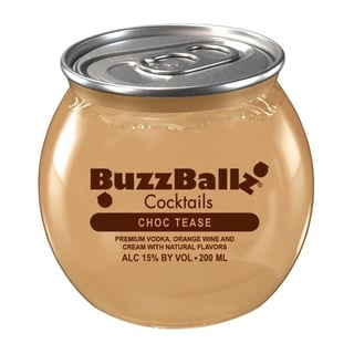 Cóctel Buzzballz choc tease lata 200 cc