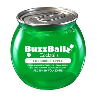 Cóctel Buzzballz forbidden apple lata 200 cc