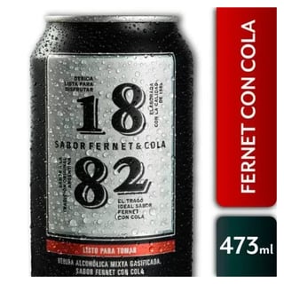 Cóctel Fernet 1882 Cola - Lata 473cc