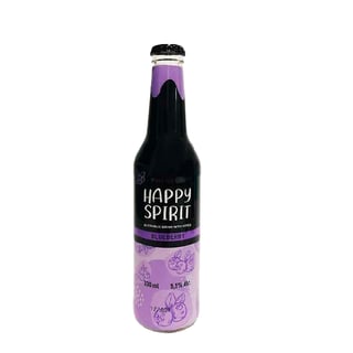 Coctel Happy Spirit Blueberry Botella 330cc