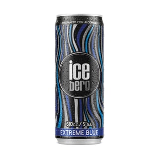 Cóctel Iceberg Extreme Blue Lata 310cc