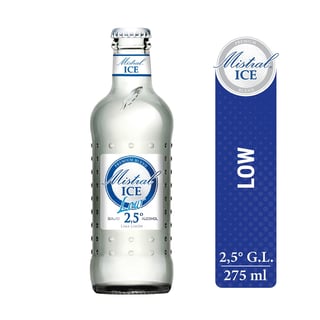 Cóctel Mistral ice low lima limón botella 275 cc