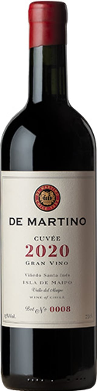 De Martino Cuvee Blend 2020 En Caja De Madera