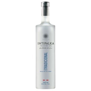 Destilado de Uva Intipalka Tradicional 750cc 42º alc.