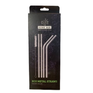 Eco Metal Straws Homebar (R)
