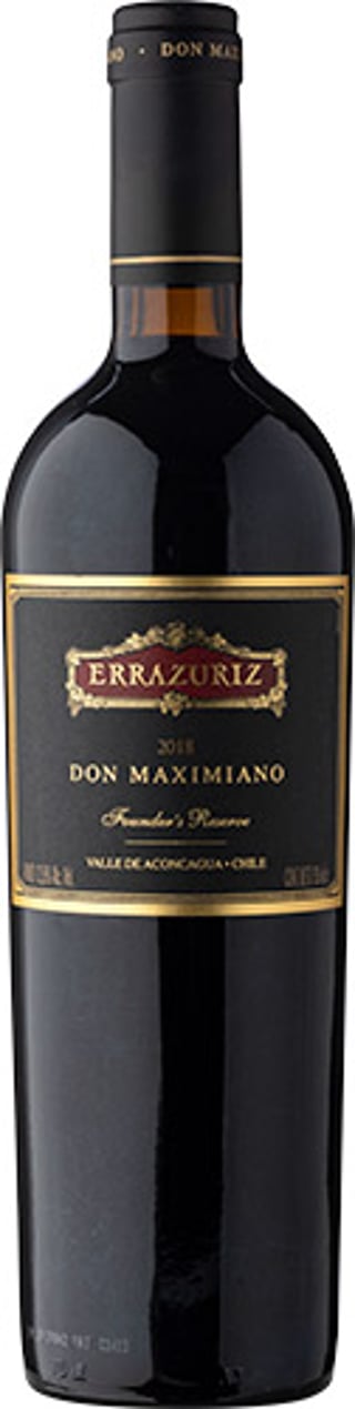 Errazuriz Don Maximiano 2018 En Estuche