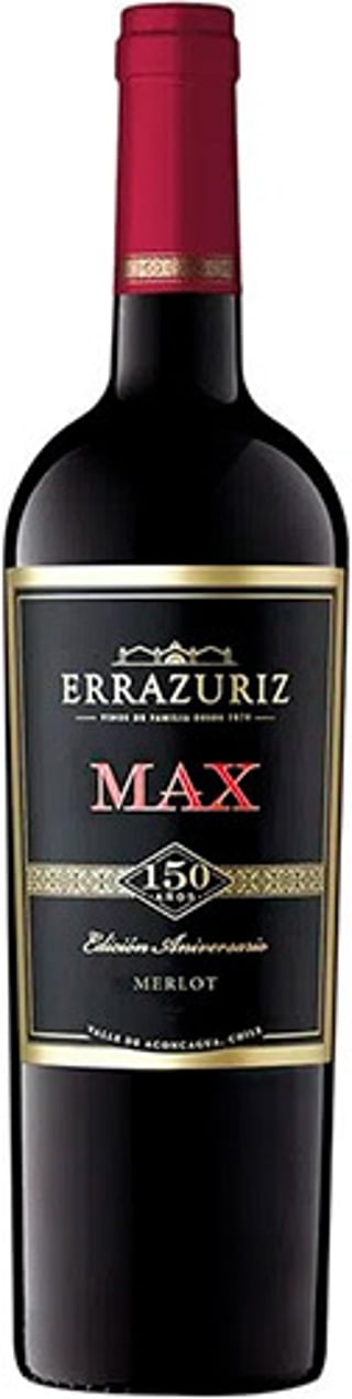 Errazuriz Max 150 Años Merlot 2022