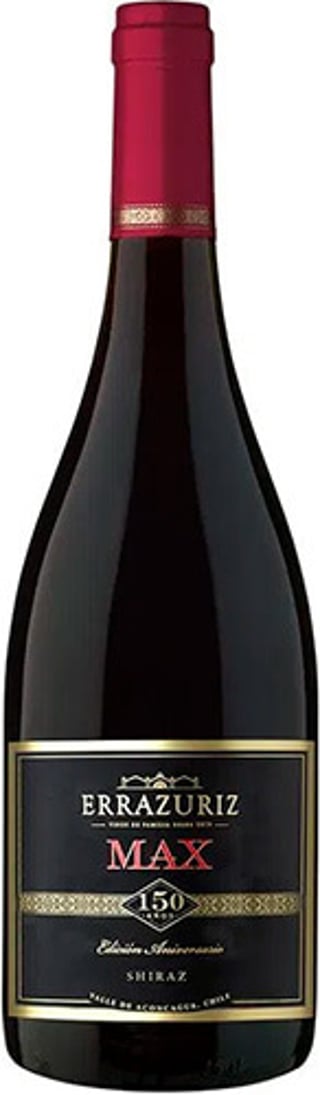 Errazuriz Max 150 Años Shiraz 2021